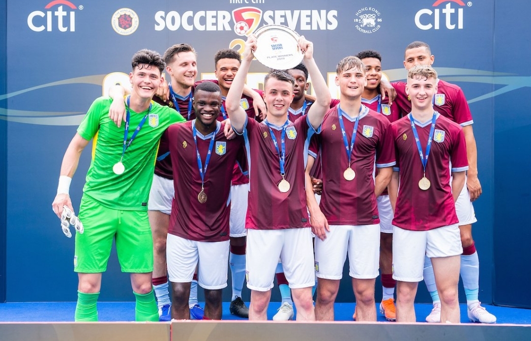 Aston Villa Youngsters Lift Hong Kong Soccer Sevens Main Plate